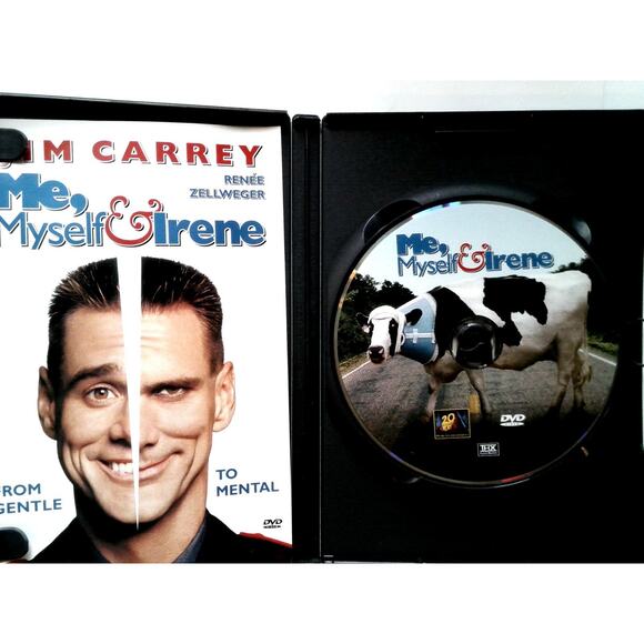 Me, Myself & Irene DVD - Jim Carrey, Renee Zellweger Comedy - Picture 1 of 3